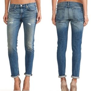 Rag & Bone The Dre Boyfriend Jeans in Armitage, size 26